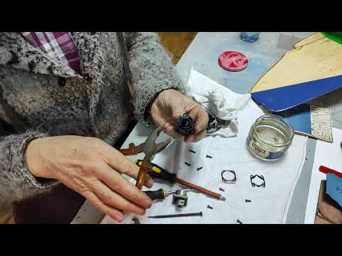 Видео: Мастер класс чистка и  консервация двигателя КМД 2.5