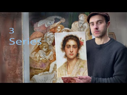 Видео: Мастер класс портрета девушки.