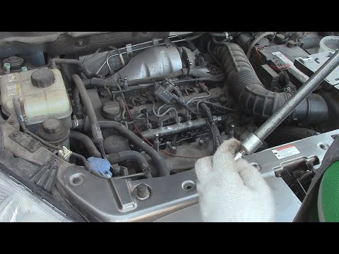 Видео: Замена свечей накала SsangYong actyon NEW