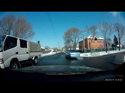 Видео: Уссурийск, улица Комсомольская и немного других, февраль 2022 г