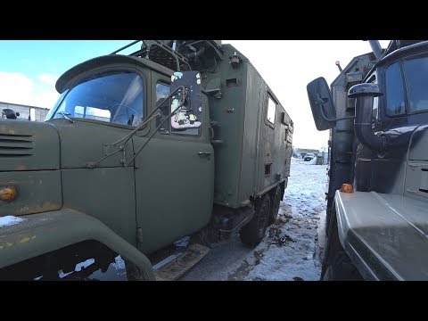 Видео: ЗИЛ 131 с хранения 39 лет, первый ремонт,подкачка
