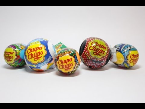 Видео: Сюрпризы от "Chupa Chups" с карамелькой.