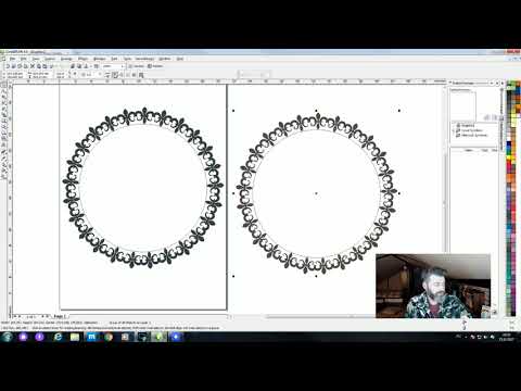 Видео: Два быстрых способа расположить объекты по заданному пути в Corel Draw