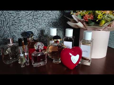 Видео: Какие #ароматы носила вторую половину #июня #парфюм #духи #guerlain #escada #chanel
