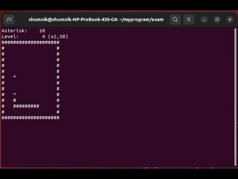 Видео: Игра "Змейка" на Си в Linux