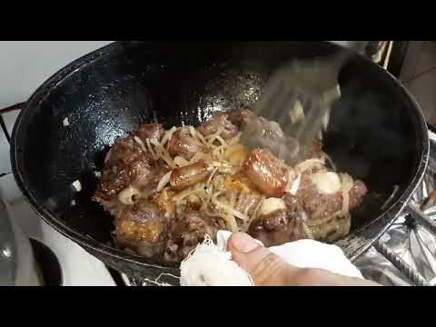 Видео: Узбекский деликатес Бычье хвосты  ДУМГАЗА.