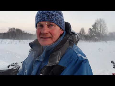 Видео: Тайга Варяг 500 и Тикси 250 по глубокому рыхлому снегу