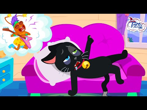 Видео: Котката Мисифу има безсъние 😴 Вълшебни истории за деца