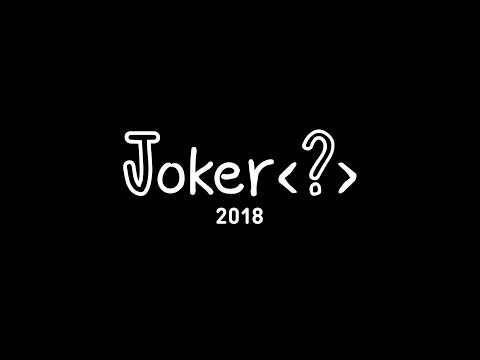 Видео: Joker 2018. День 1. Открытая трансляция первого зала.