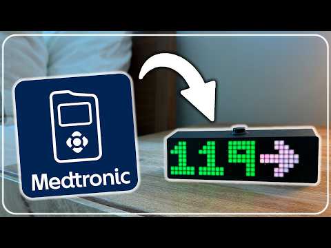 Видео: Как получать показания непрерывного мониторинга глюкозы Medtronic в большем количестве мест!