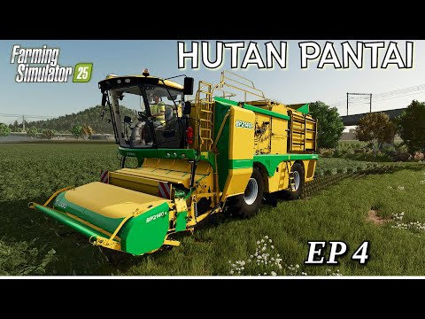 Видео: КОНТРАКТ БЕЗ КРАЙ! | Farming Simulator 25 - Hutan Pantai #4