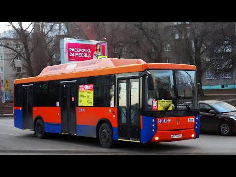 Видео: НефАЗ-5299-30-51 м747км164 Маршрут №9Б город Саратов 