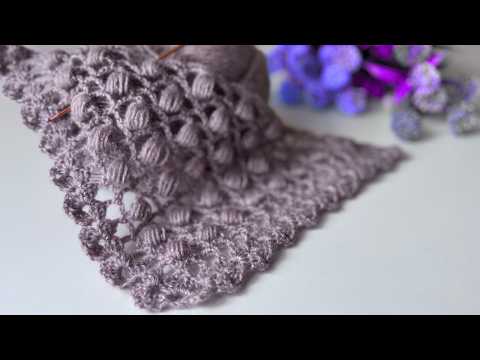 Видео: Как быстро связать крючком этот милый узор для шали