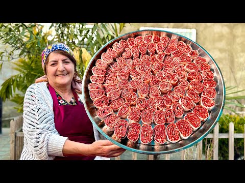 Видео: Мясные Рулетики в Лаваше по Бабушкиному Рецепту! Уникальный Способ Приготовления Мяса
