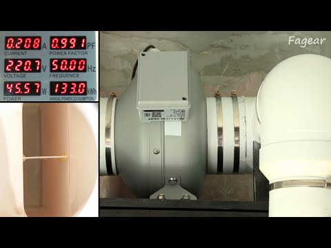 Видео: DIY вытяжка, новый вентилятор