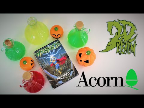 Видео: Обзор Warlocks - Игра для Acorn Archimedes - 2D Realm - 30.10.2020