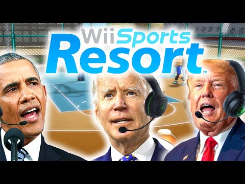 Видео: Президенты США играют в Wii Sports Resort Basketball 3