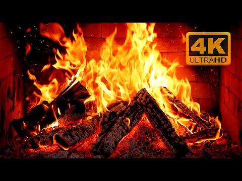 Видео: 🔥 4K камин с треском горящих поленьев - расслабляющие звуки огня для сна и концентрации внимания