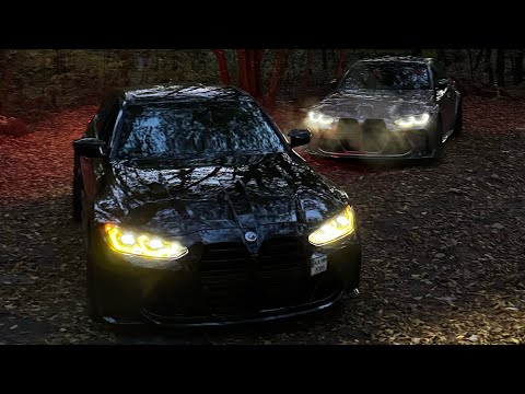 Видео: ВЕЧЕРНИЕ ПОКАТУШКИ НА ДВУХ BMW M3 G80