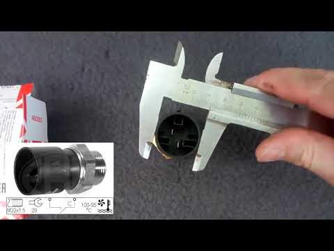 Видео: Замена датчика включения вентилятора.