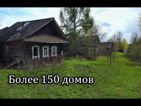 Видео: Огромная покинутая деревня БОЛЬШАЯ ЛЮЯ. Здесь жило около 1000 человек, сейчас ни души! Кировская обл