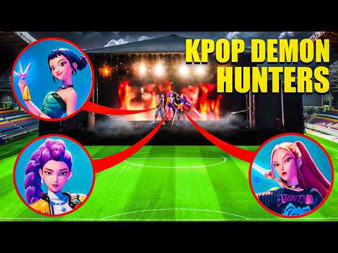 Видео: МОЙ ДРОН СНЯЛ KPOP DEMON HUNTERS в Реальной Жизни!
