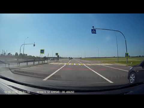 Видео: Гомель-Минск 10-06-2020 (timelapse 4x)