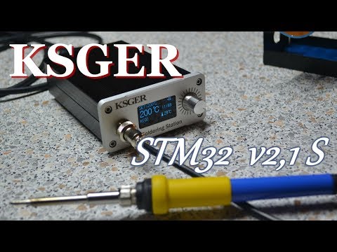 Видео: KSGER Паяльная станция STM32 2.1S version на жалах Т-12