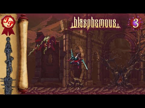 Видео: ТАИНСТВЕННАЯ НЕЗНАКОМКА | Прохождение игры BLASPHEMOUS (БЛАСФЕМОС) на русском #3
