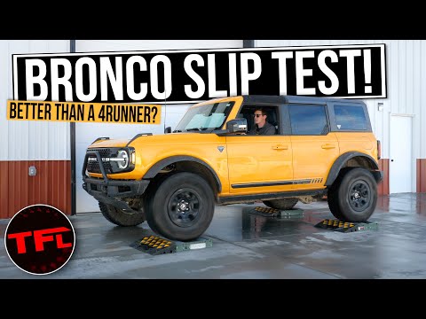 Видео: Ford Bronco действительно раздражал меня во время теста на скольжение TFL... и вот почему!