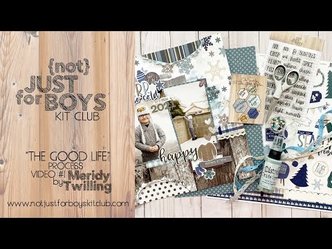 Видео: Видео процесса NJFB «Хорошая жизнь» №1 от Мериди Твиллинг