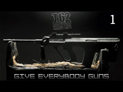 Видео: 7.62 Hard Life Mod Give Everybody Guns № 1. Первые квесты