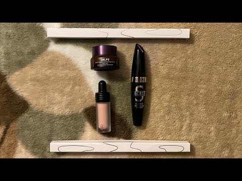 Видео: АСМР Шепот Распаковка Заказа из Золотого Яблока / ASMR Makeup Haul Whisper