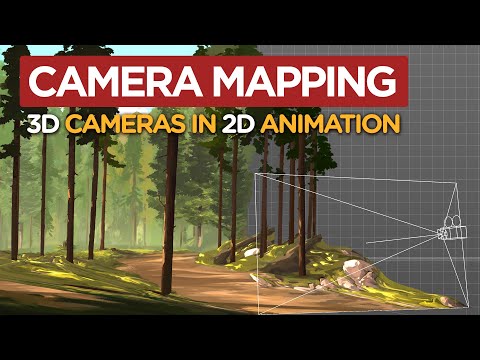 Видео: Сопоставление камер — 3D-камеры для 2D-анимации
