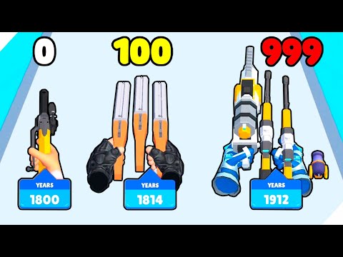 Видео: 🌞ЭВОЛЮЦИЯ ОРУЖИЯ ДЛЯ ПРОХОЖДЕНИЯ УРОВНЕЙ! Weapon Craft Run