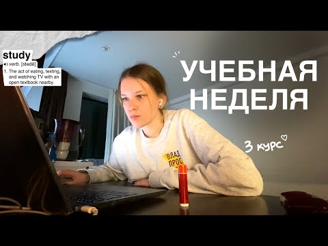 Видео: study vlog🎧: неделя студента на 3 курсе/ корейский, танцы и шашлыки #двфу #учебныйвлог