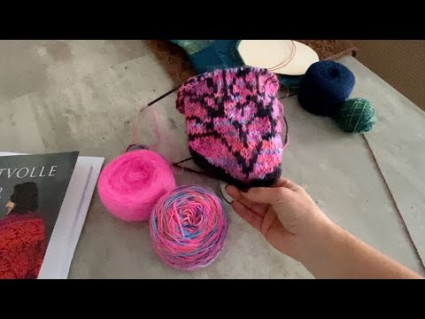 Видео: Погуляла, и повязала. #vlogs #handmade #knitting