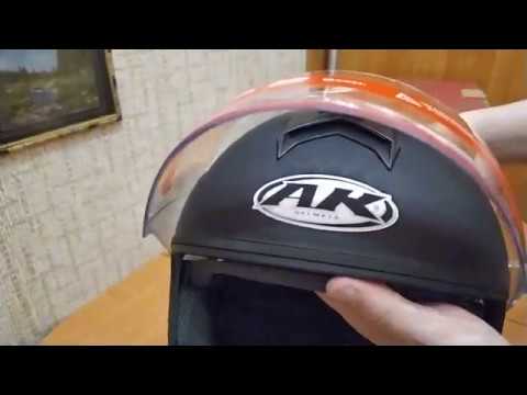 Видео: Обзор за 20$! Бюджетный китайский мото шлем полулицевик AK-720