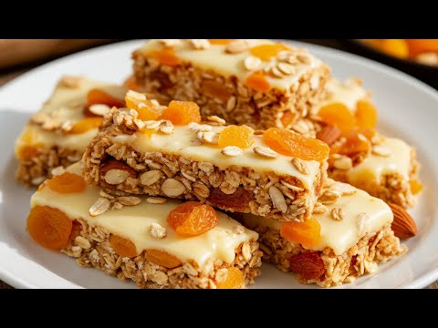 Видео: Никакого сахара!  Приготовьте вкусные овсяные батончики всего из нескольких ингредиентов!