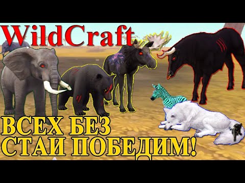 Видео: ПОБЕЖДАЕМ ЧЕТЫРЕХ БОССОВ БЕЗ СТАИ В #WILDCRAFT! (симулятор волка)