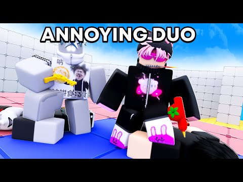 Видео: Мы — САМЫЙ надоедливый дуэт в Roblox Rivals...