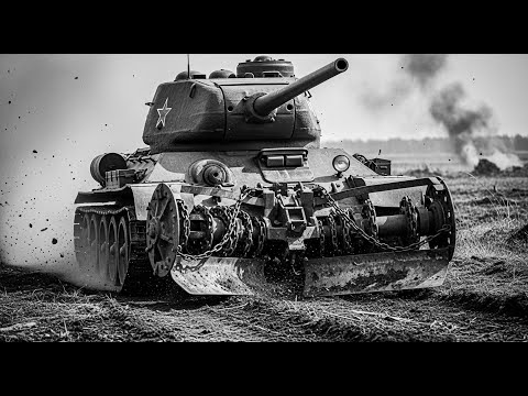 Видео: Немецкие Танкисты Были в "Шоке" - Секретное Оружие Которое Скрывал новый Т-34.