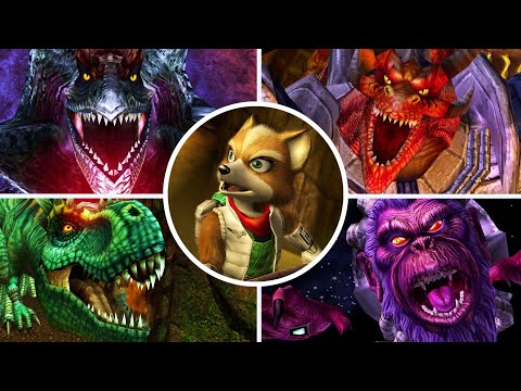 Видео: Star Fox Adventures HD — Все боссы + концовка (без урона)
