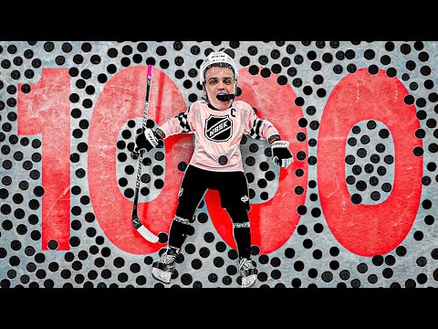 Видео: 1000 ШАЙБ НА ЛЬДУ ОДНОВРЕМЕННО! Перфоманс за 130.000 рублей в хоккейной медиалиге XHL