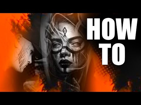 Видео: РЕАЛИСТИЧЕСКАЯ ТАТУИРОВКА (УРООК)