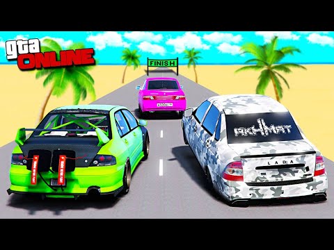 Видео: НОВАЯ ДОРОГА ЕЩЕ БЫСТРЕЕ! РУССКИE ЧИТ ТАЧКИ НА ГОНКАХ НА ОДНУ МИЛЮ! ДРАГ РЕЙСИНГ В GTA 5!