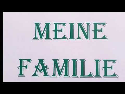 Видео: Моя сім'я. Meine Familie