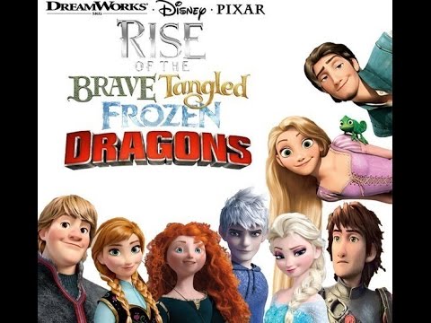 Видео: Не просто дружба... Пролог. (Эльза и Джек и Рапунцель, Лиана, Мерида, Анна, Иккинг)