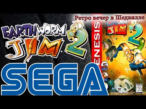 Видео: Earthworm Jim 2 (Sega, 16 bit) Прохождение игры