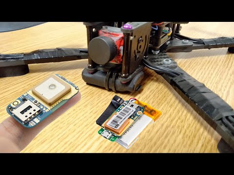 Видео: Автономный GPS маяк T3 для квадрокоптера - теперь точно не потеряем :)